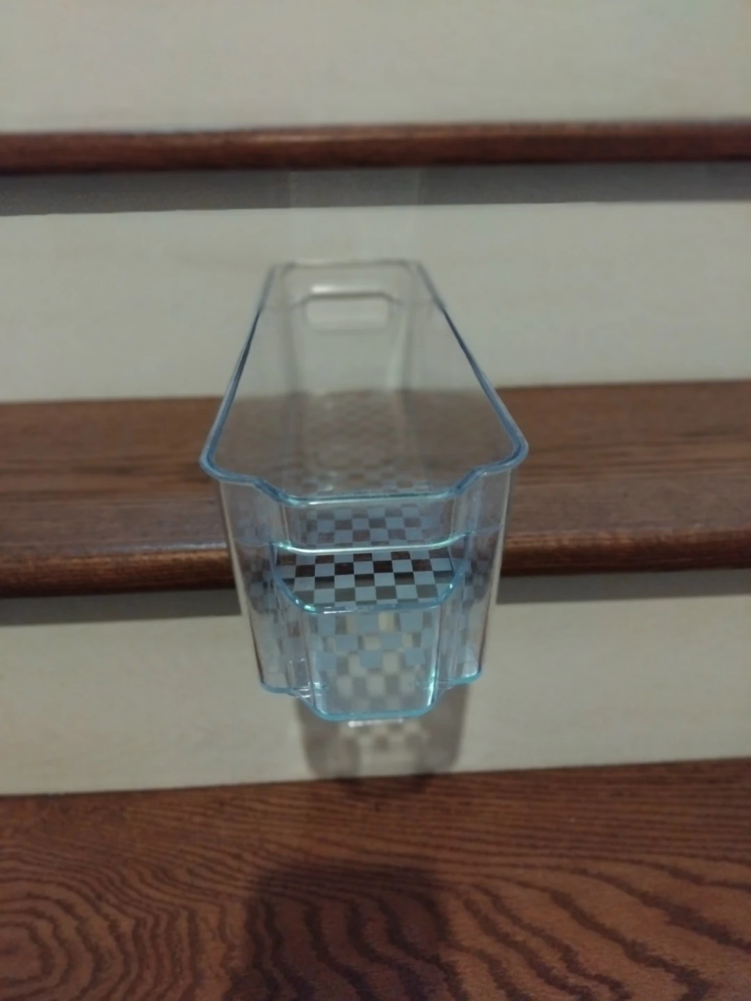 Two Clear Plastic Storage Bin - photo 2