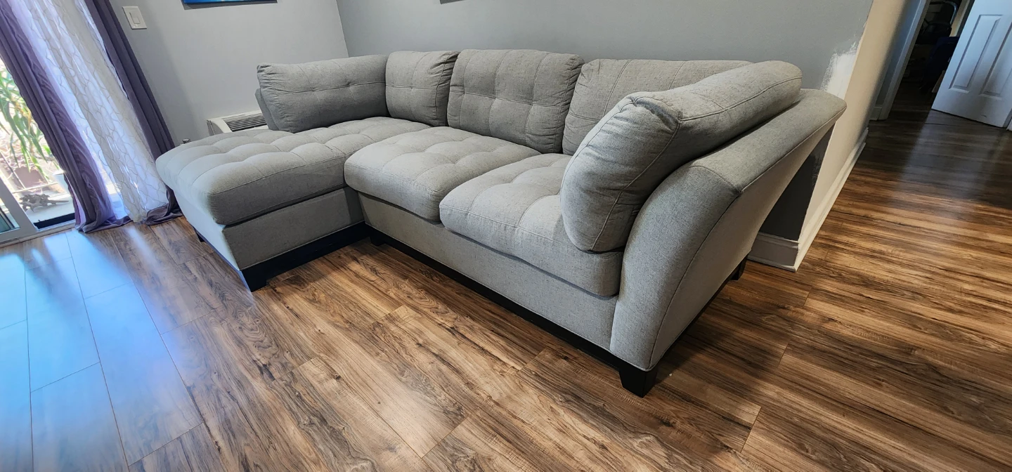 Gray Sectional Sofa - photo 2