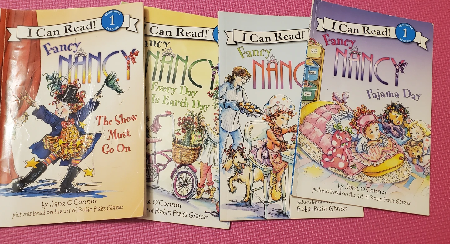 Fancy Nancy I Can Read! Books (Set of 4)