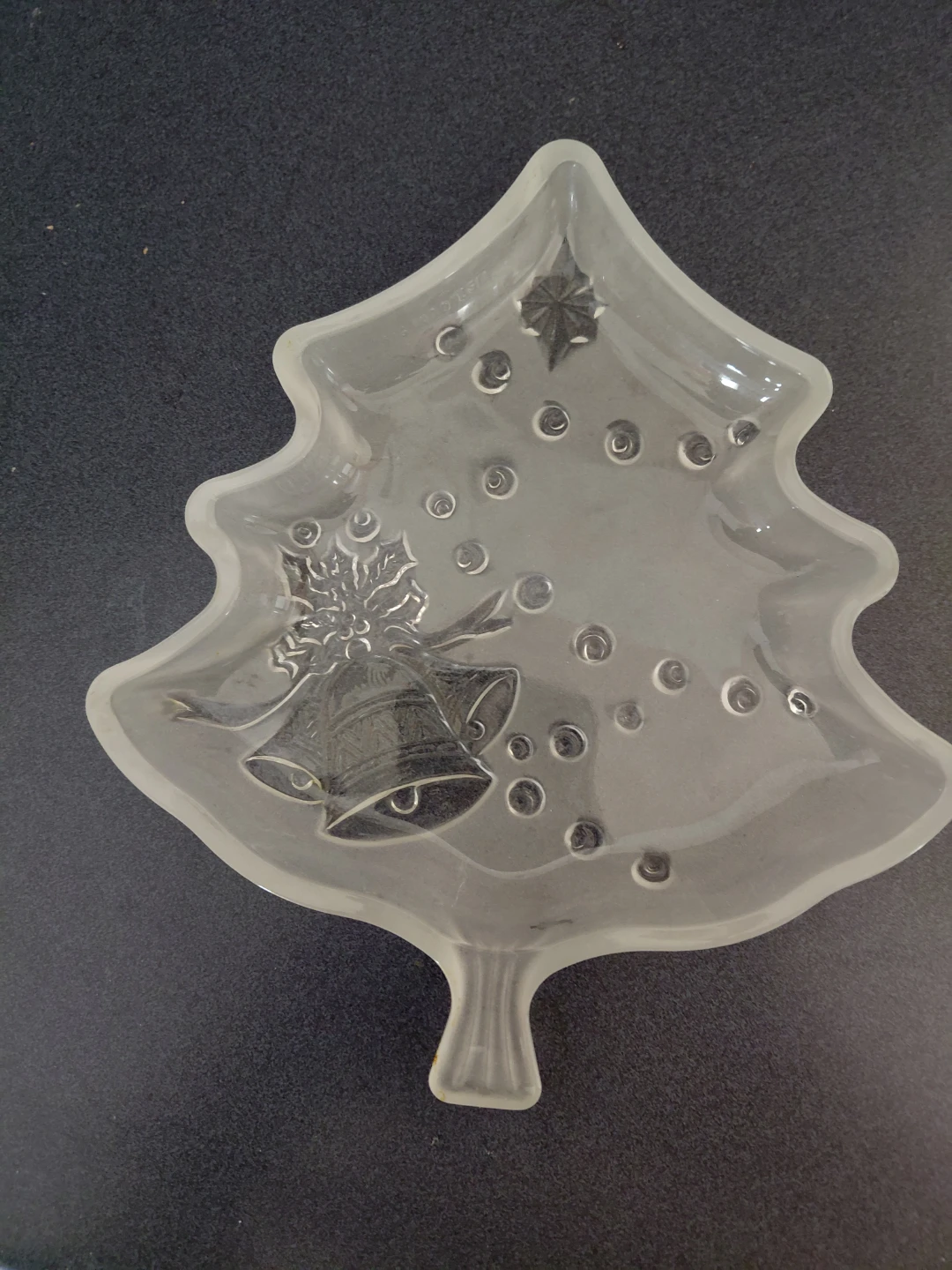 Glass Decorative Plates - Christmas Tree, Bells, Dove
