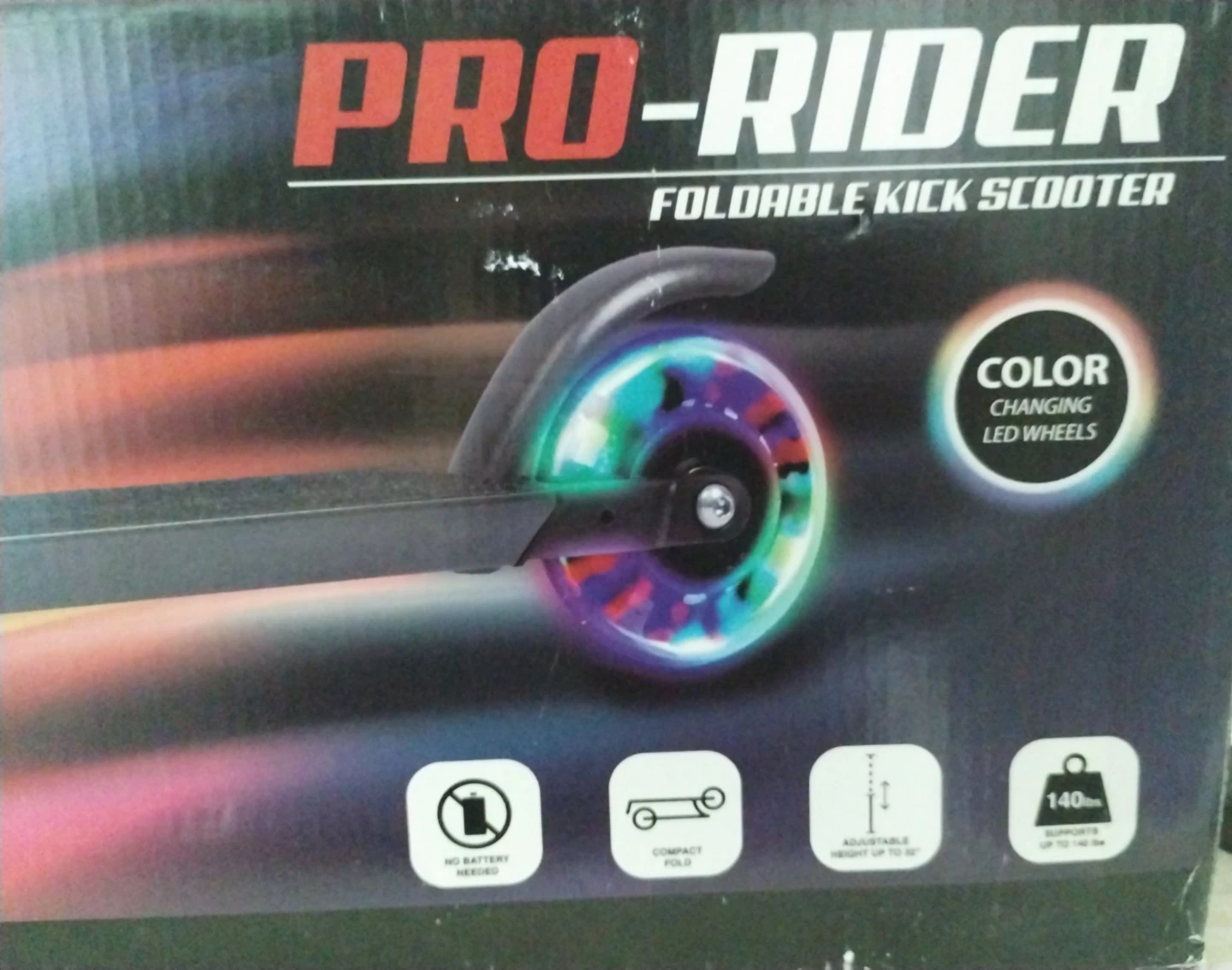 X/B Pro-Rider Foldable Kick Scooter - photo 2