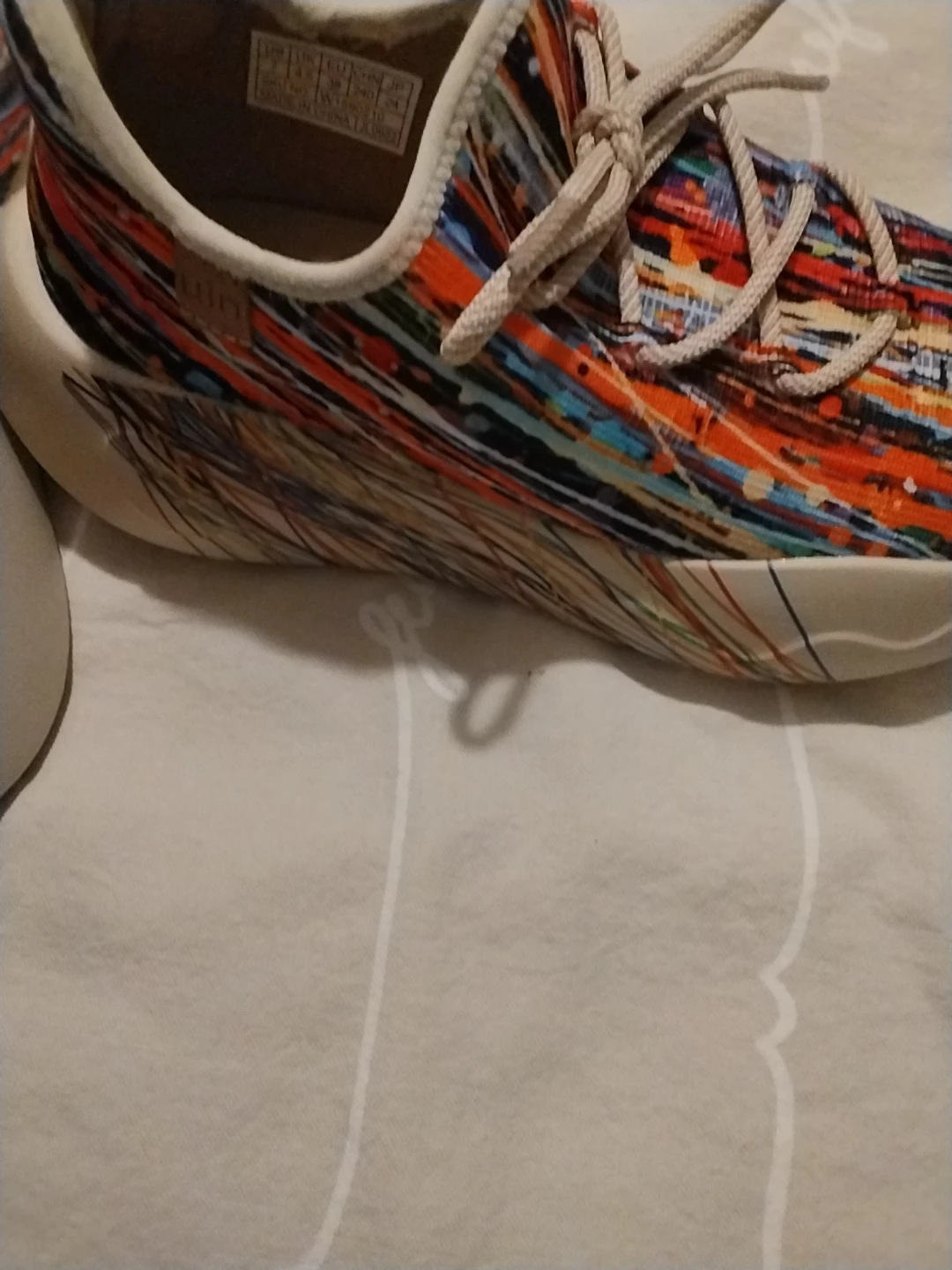 Uin Abstract Print Athletic Shoes - photo 4
