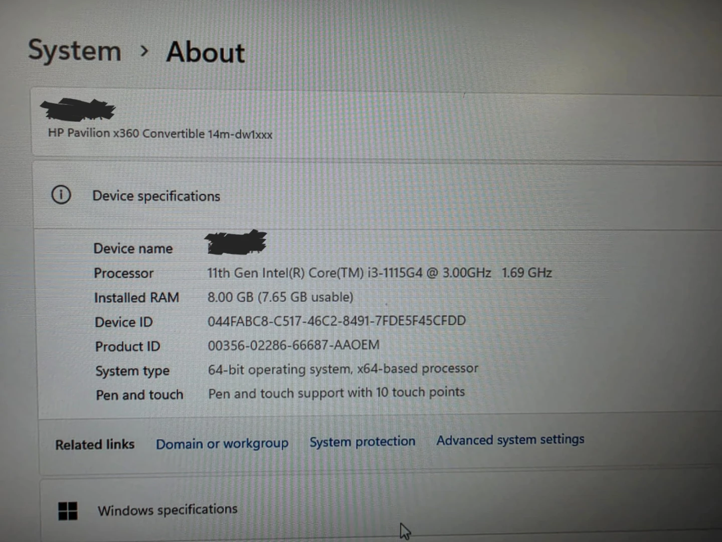 HP Pavilion x360 Convertible 14m-dw1xxx Laptop - photo 3