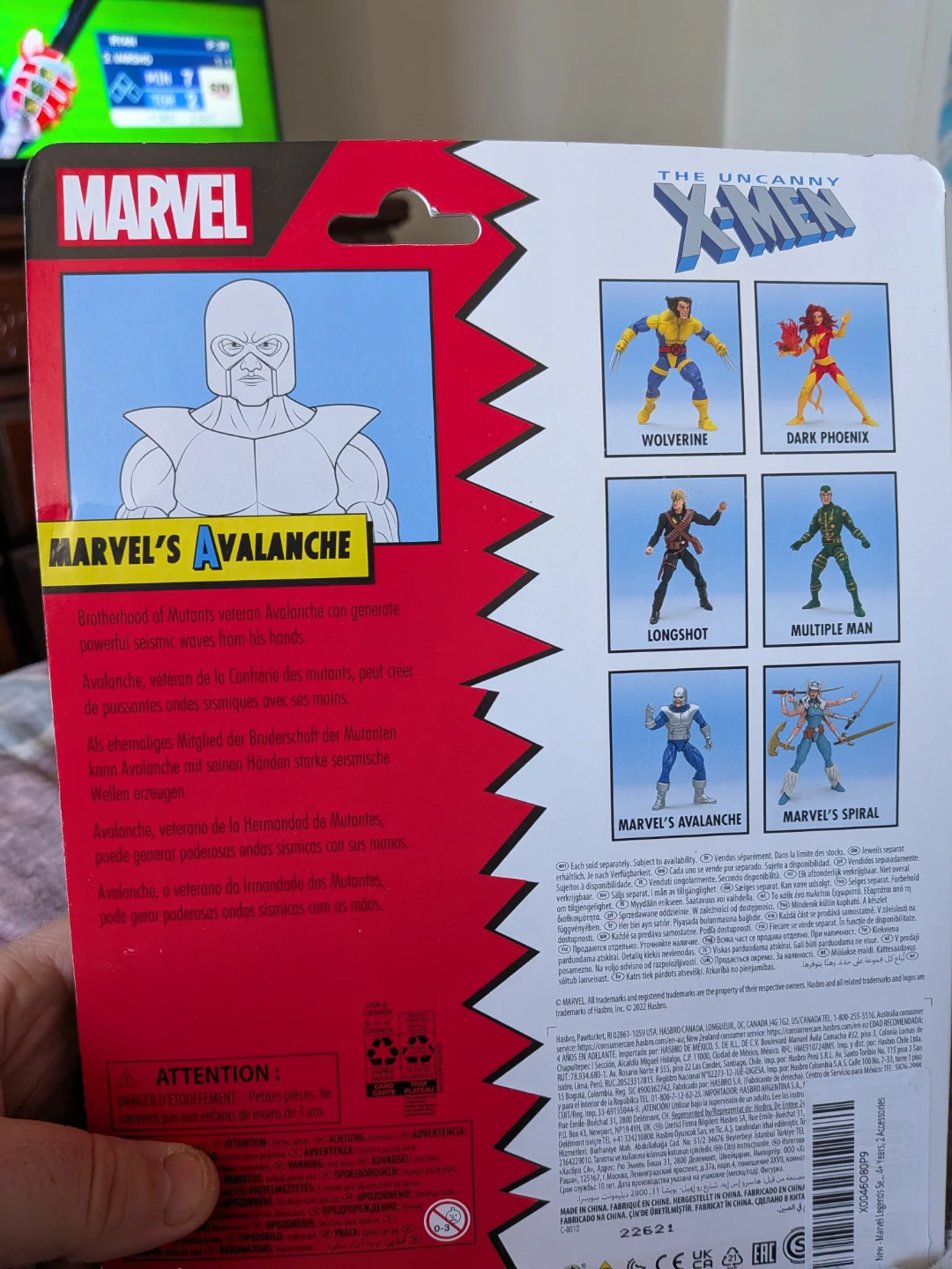 Brand New Marvel Legends Retro Avalanche - photo 5