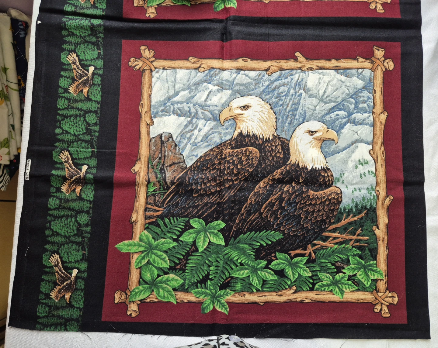 Assorted Fabric Panels with Wildlife and Indigenous Designs - photo 4