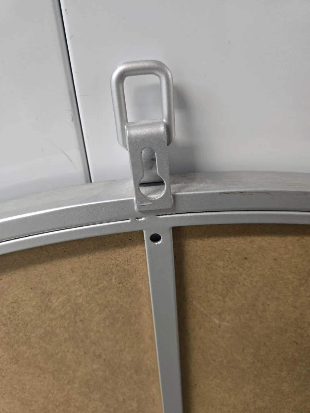 Round Metal Framed Mirror