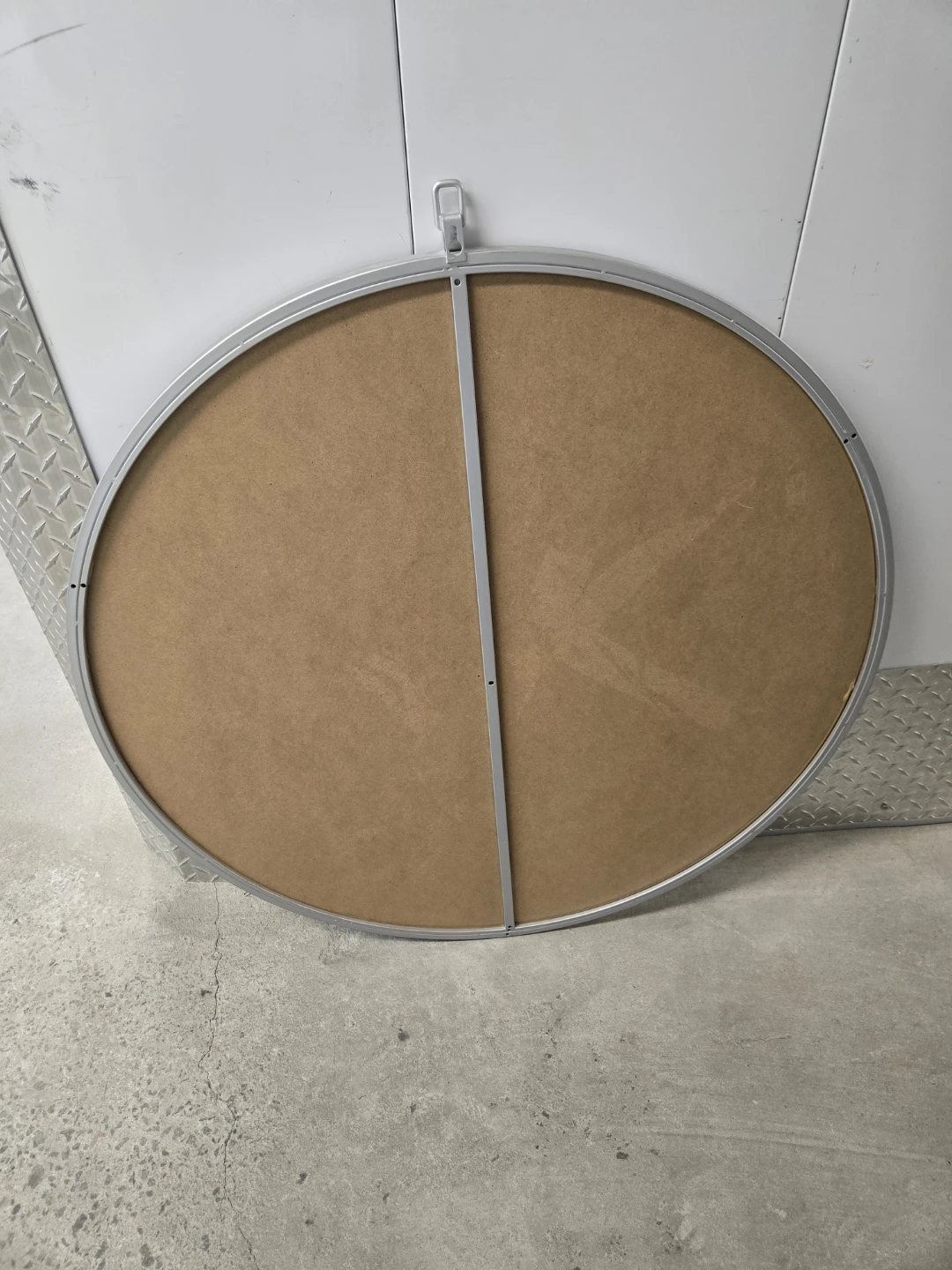 Round Metal Framed Mirror - photo 2