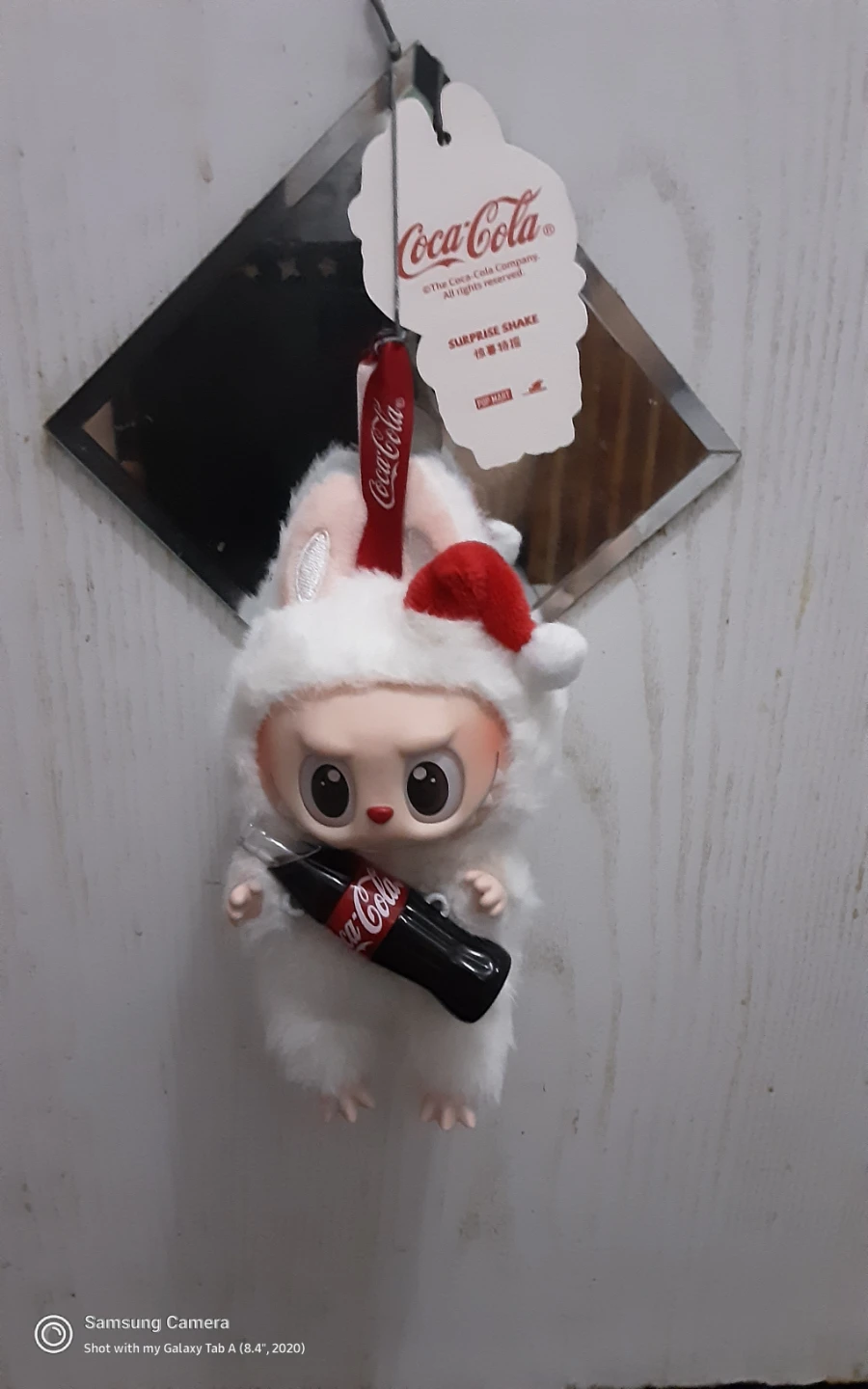 Coca-Cola Plush Toy with Bottle, LAbubu - photo 2