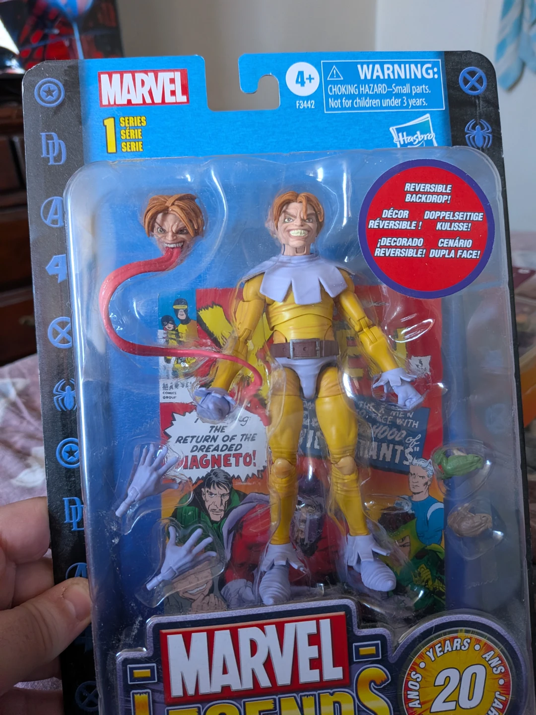 Brand New Never Opened Marvel Legends 20 Years Toad