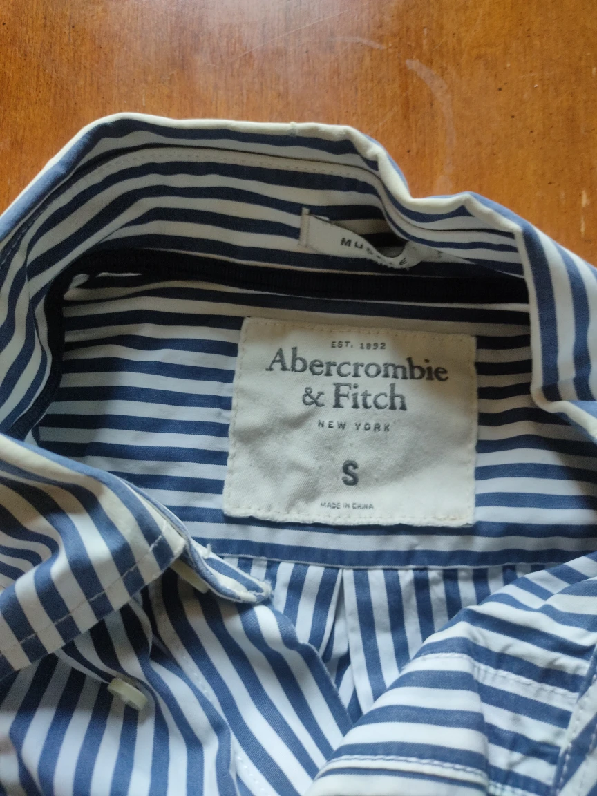 Abercrombie & Fitch Striped Shirt - Size medium and small