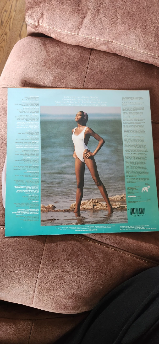 Whitney Houston - Self-Titled Debut Album Vinyl Record - photo 2