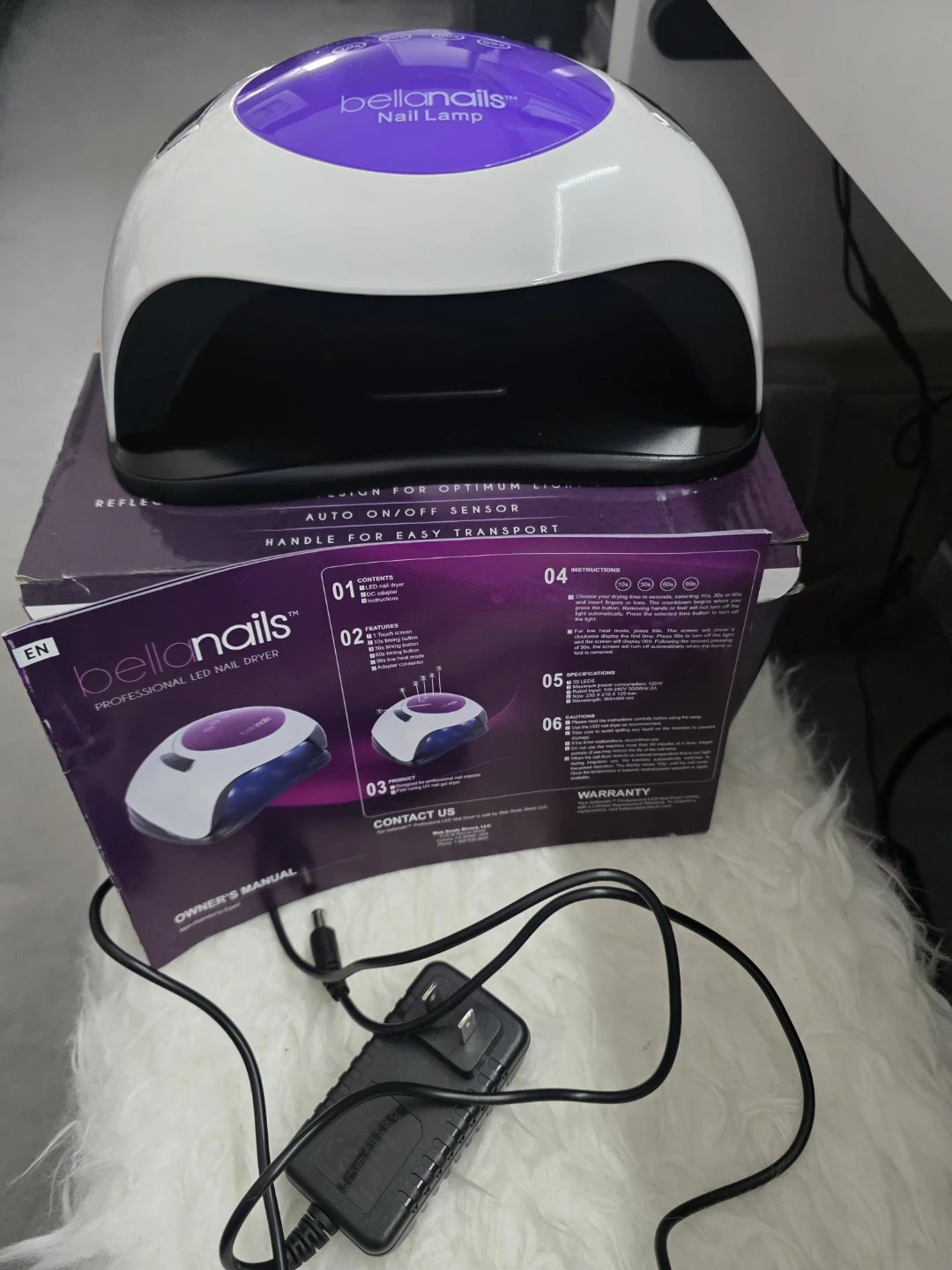 Bella Nails Professional LED Nail Dryer