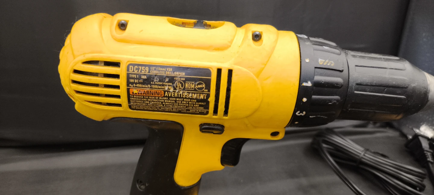 DeWalt DC759 Cordless Drill Driver with  Battery and Charger - photo 4