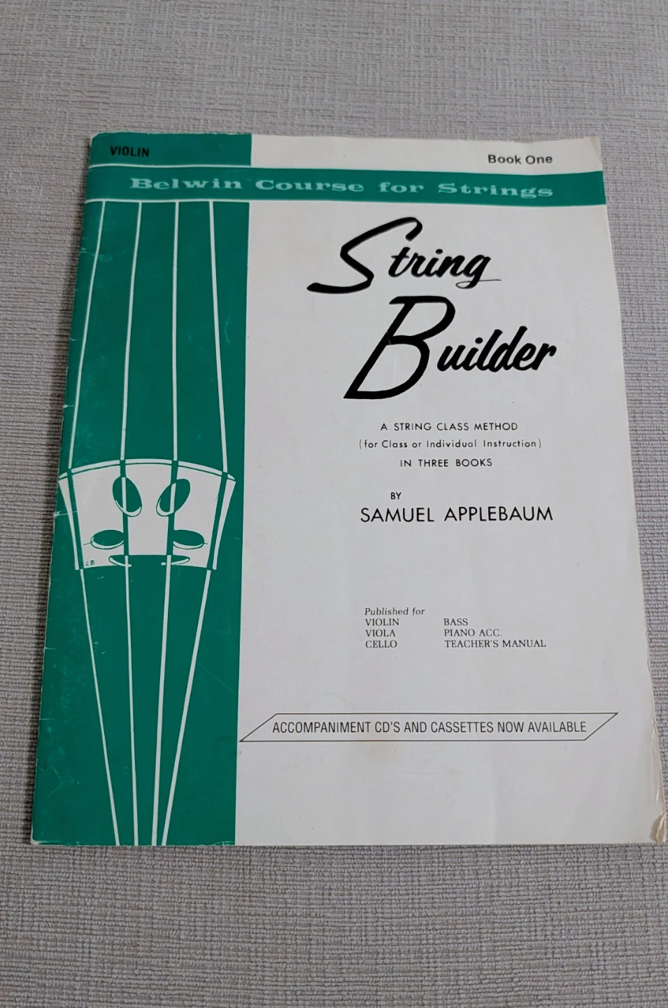Belwin Course for Strings Violin Book One