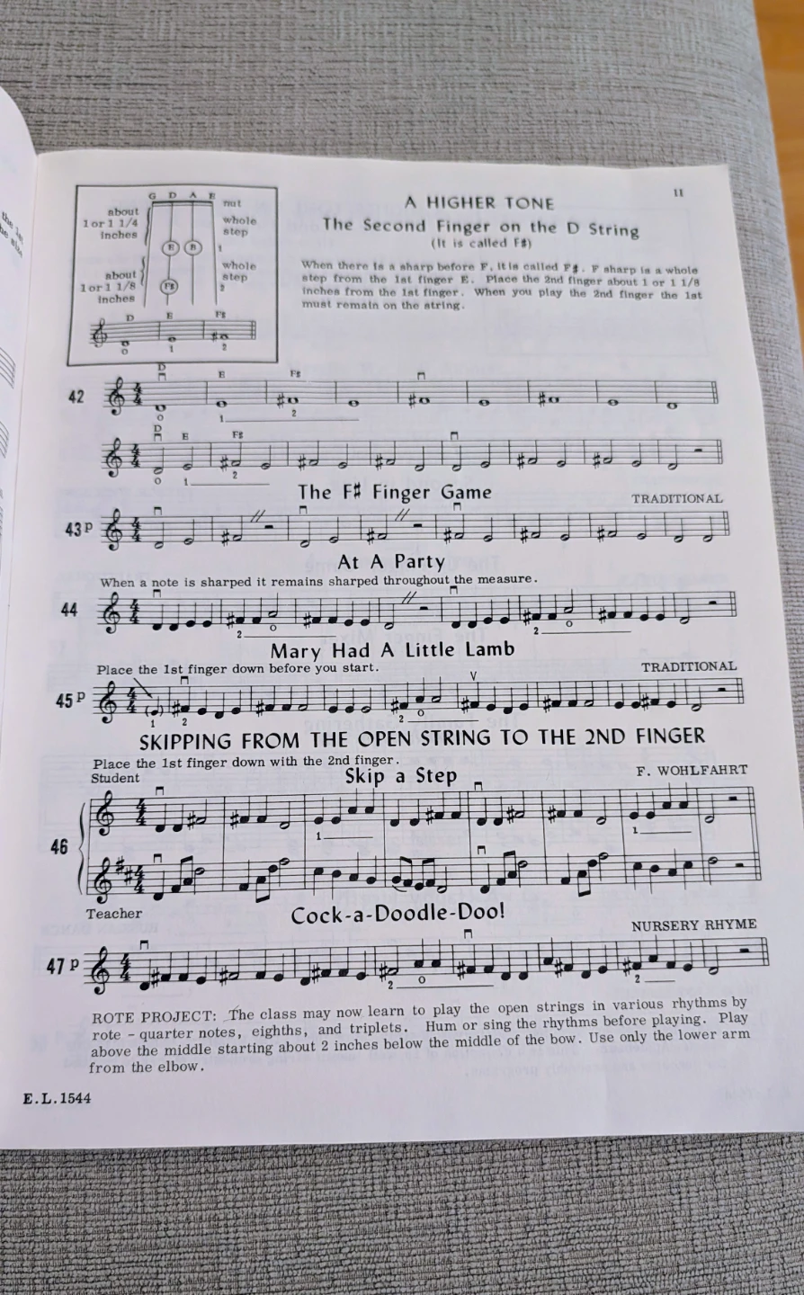 Belwin Course for Strings Violin Book One - photo 3