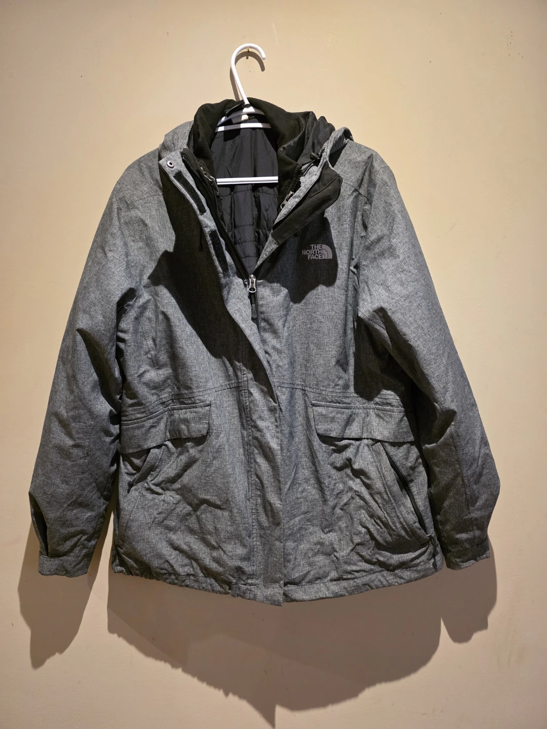The North Face Grey Insulated Jacket