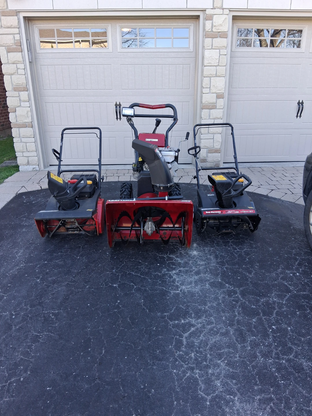 3 Craftsman Snowblower