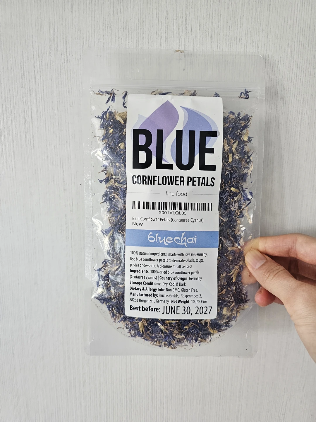 (Good for diet)Blue Cornflower Petals