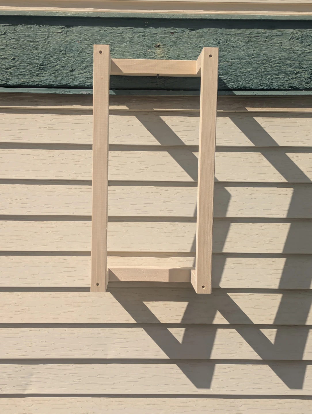 Handmade Bathroom Towel Rack