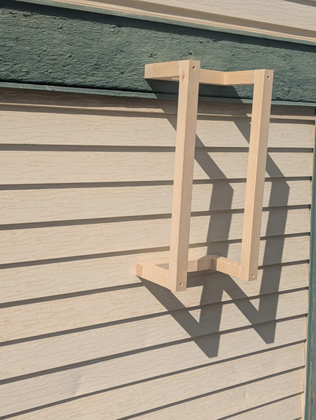 Handmade Bathroom Towel Rack - photo 2