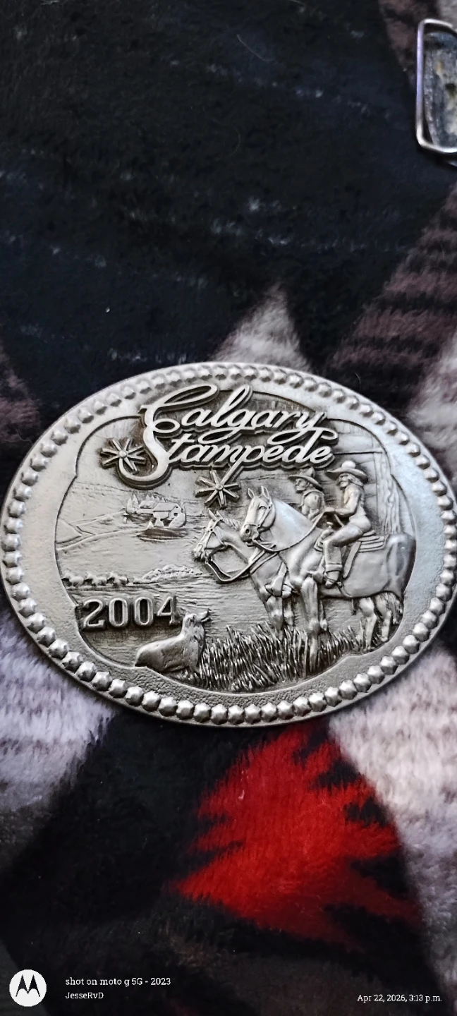 Calgary Stampede 2004 Belt Buckle