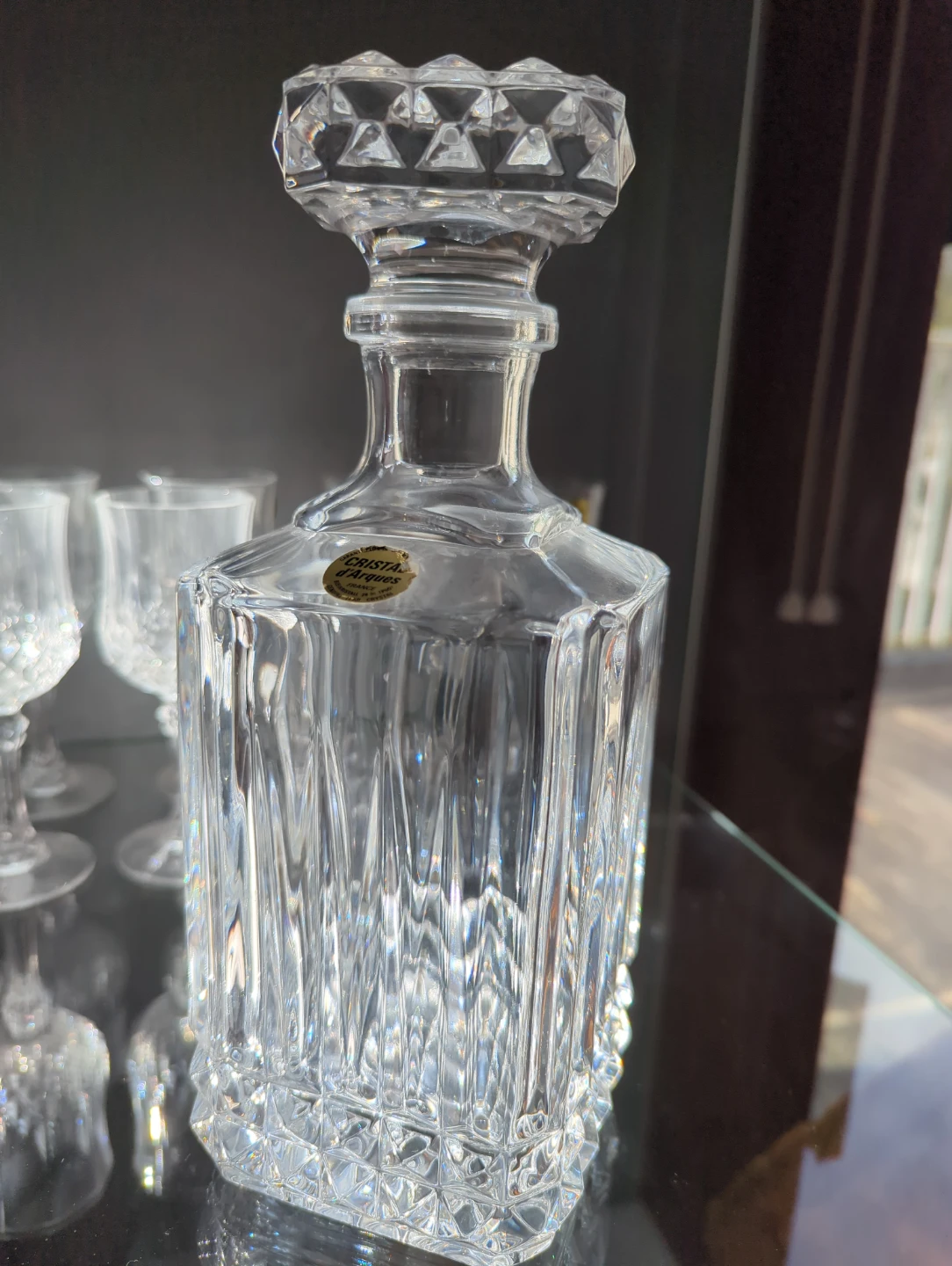 Cristal d'Arques Crystal Decanter