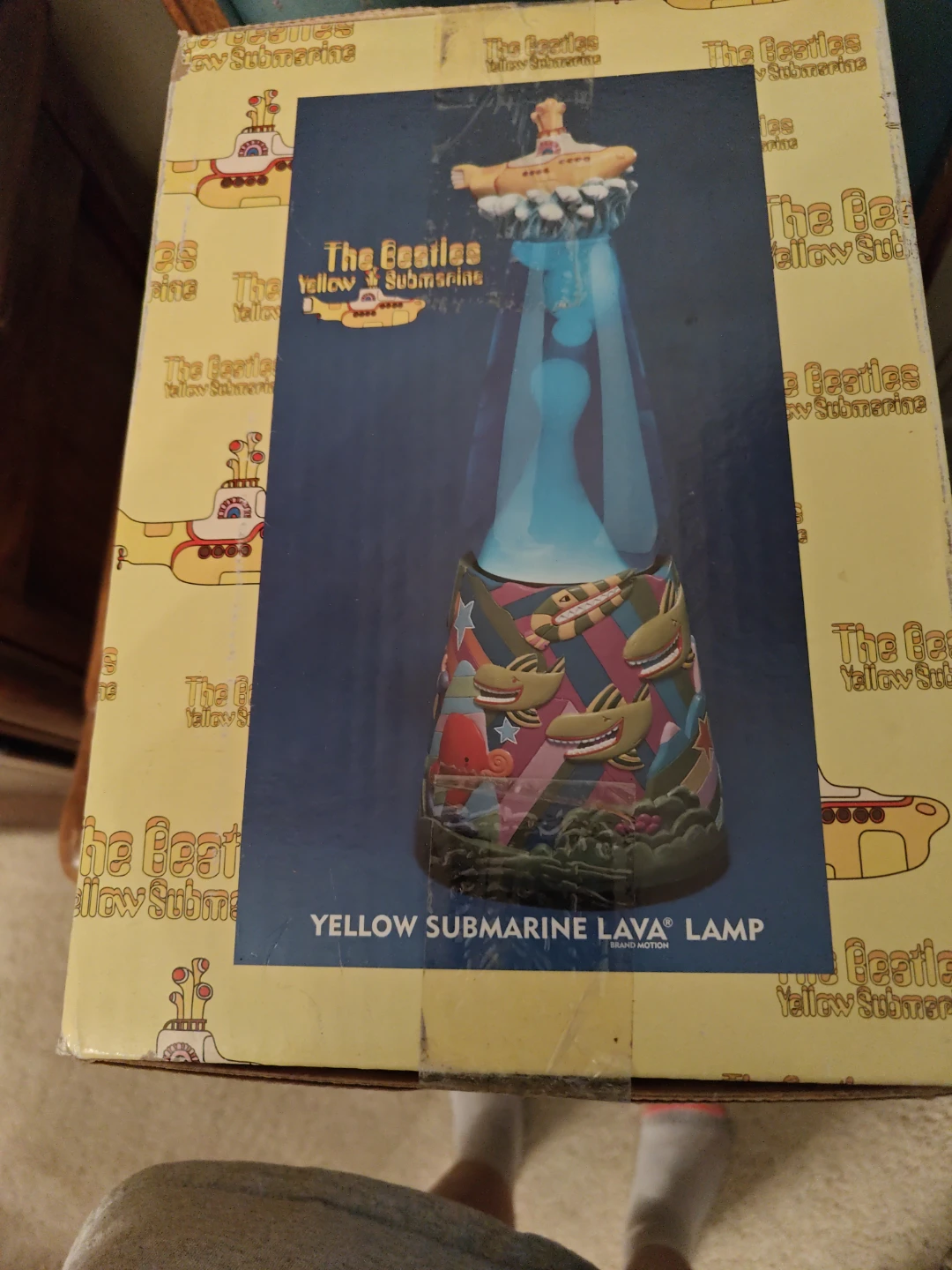 1999 The Beatles Yellow Submarine Lava Lamp