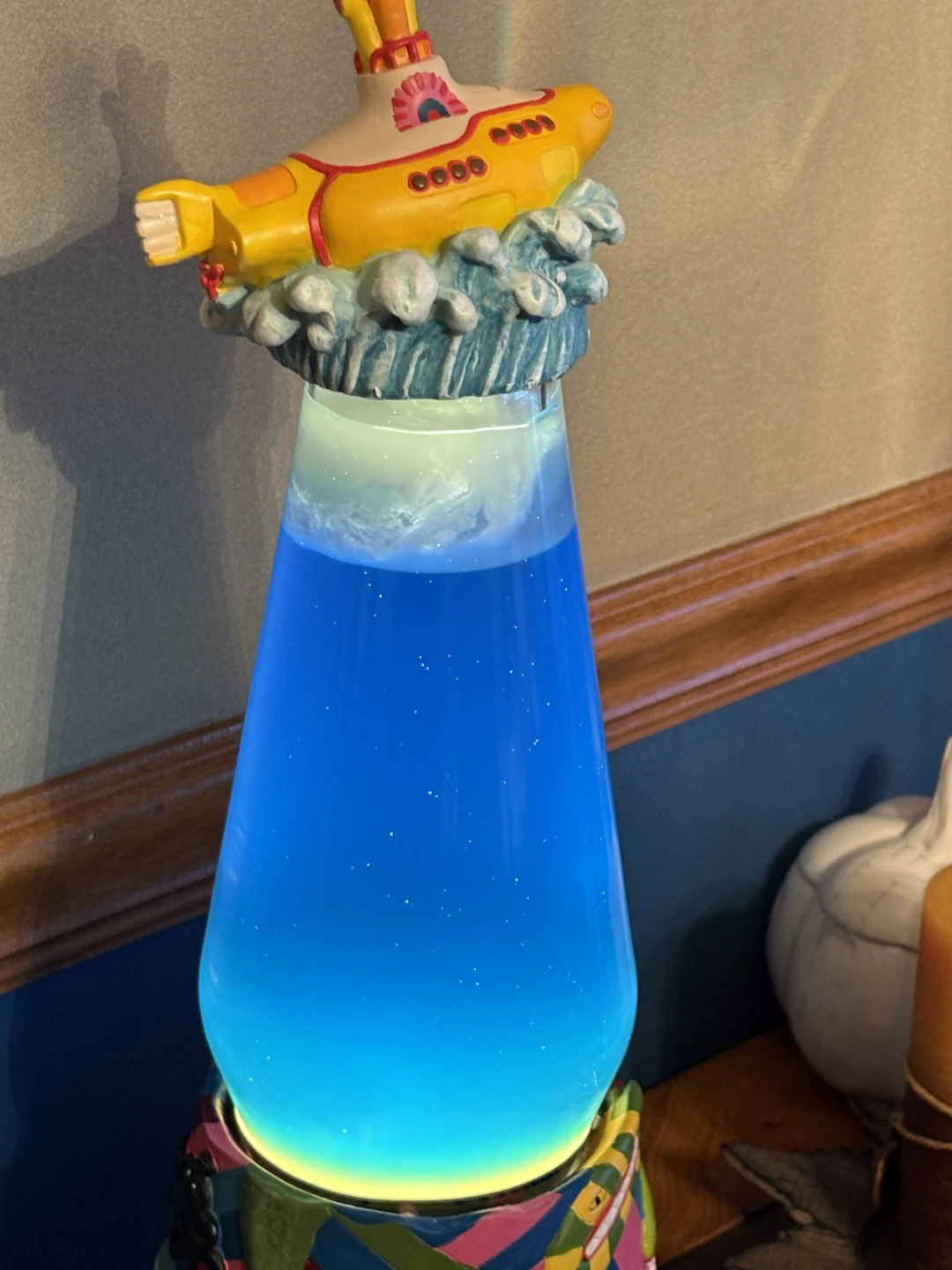 1999 The Beatles Yellow Submarine Lava Lamp - photo 2