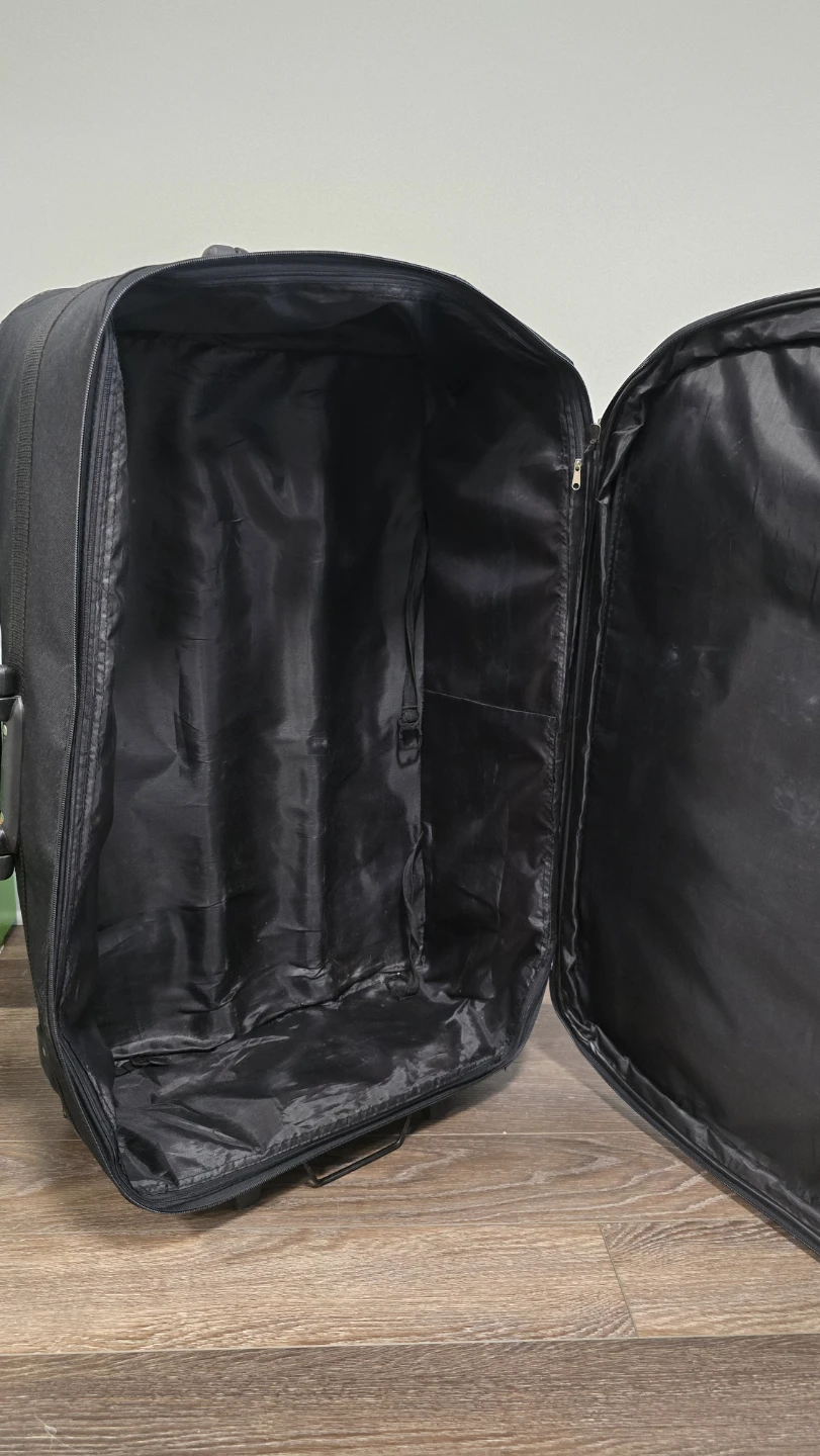 Black Expandable Rolling Suitcase – Fairly Used - photo 2