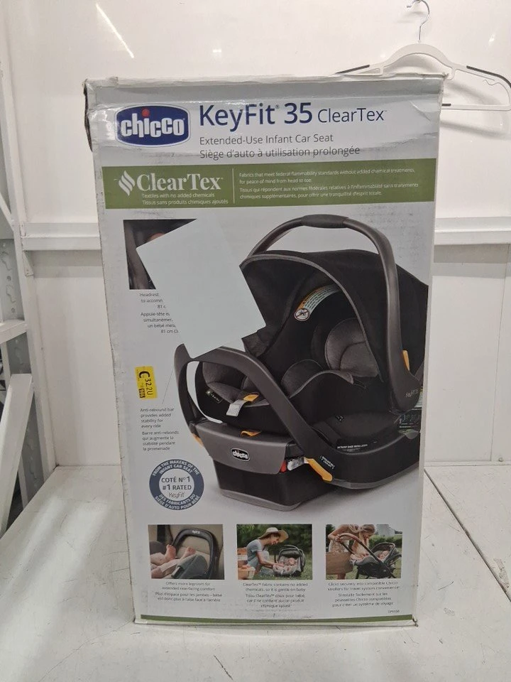 👶 Chicco KeyFit 35 ClearTex Rear-Facing Infant Car Seat and Base - photo 2