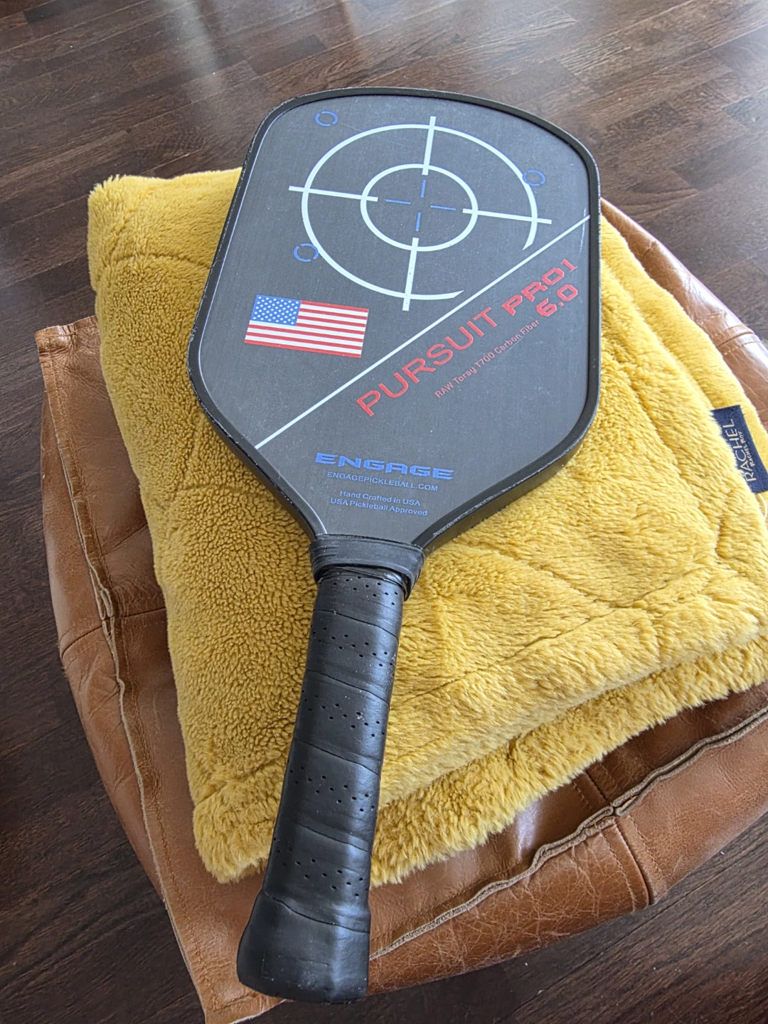 Engage Pickleball Pursuit Pro 1 6.0 Raw Toray T700 Carbon Fiber
