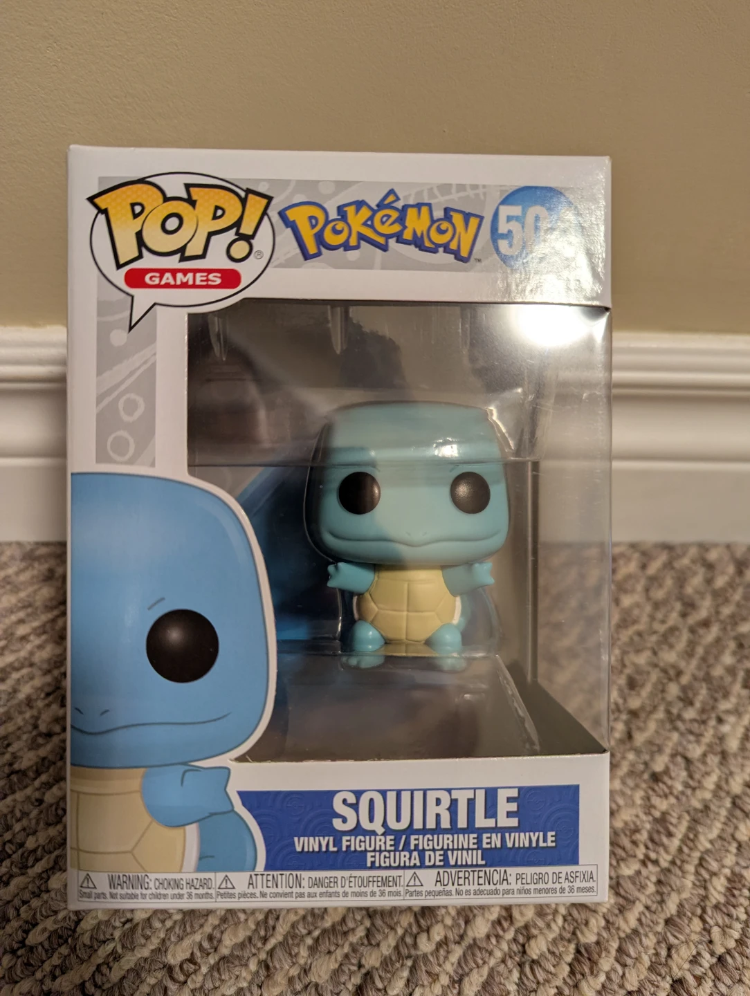 Pop Funko Pokemon Squirtle