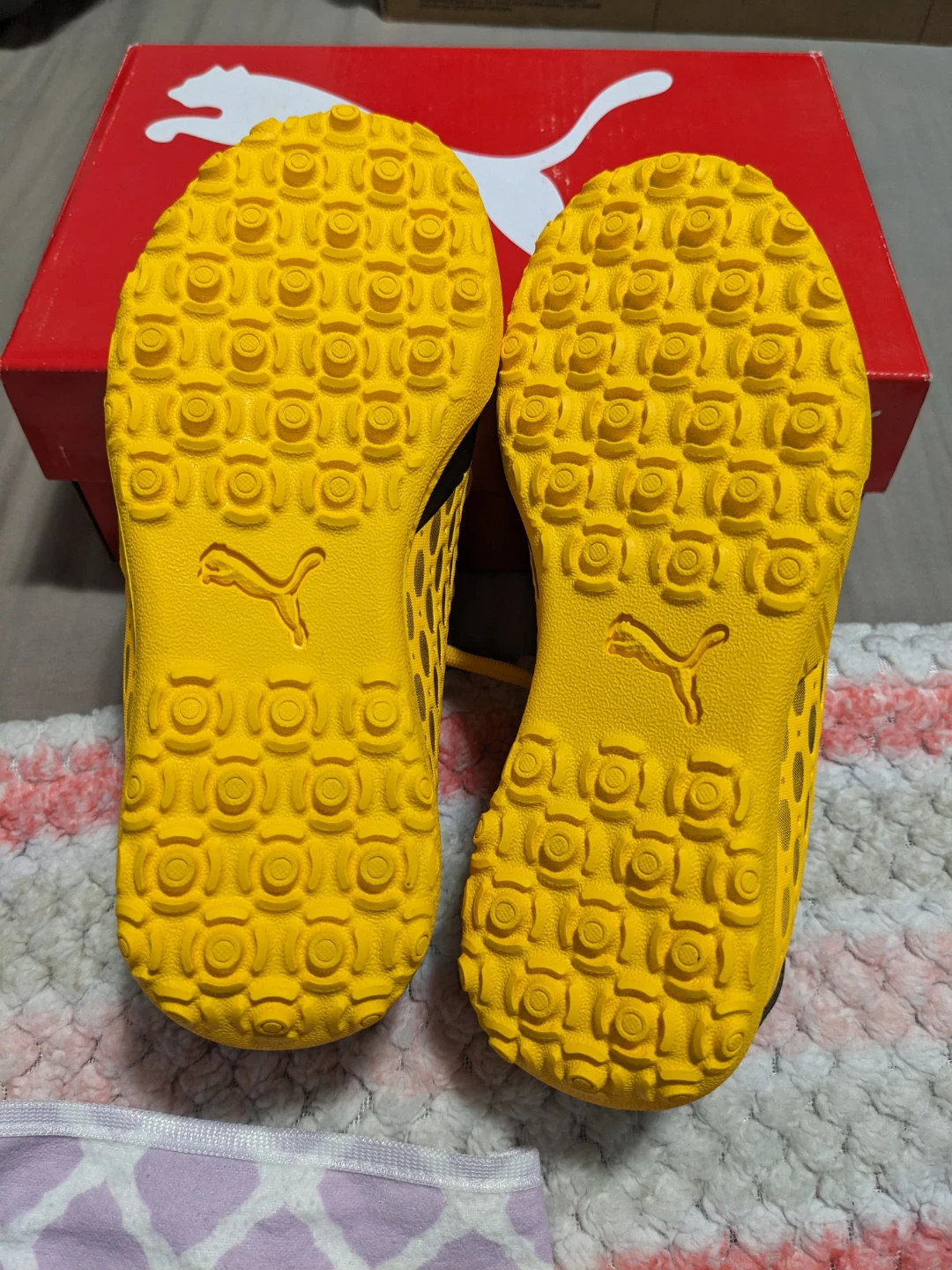 Brand New Kids Puma Soccer Shoes Size 12C - photo 2