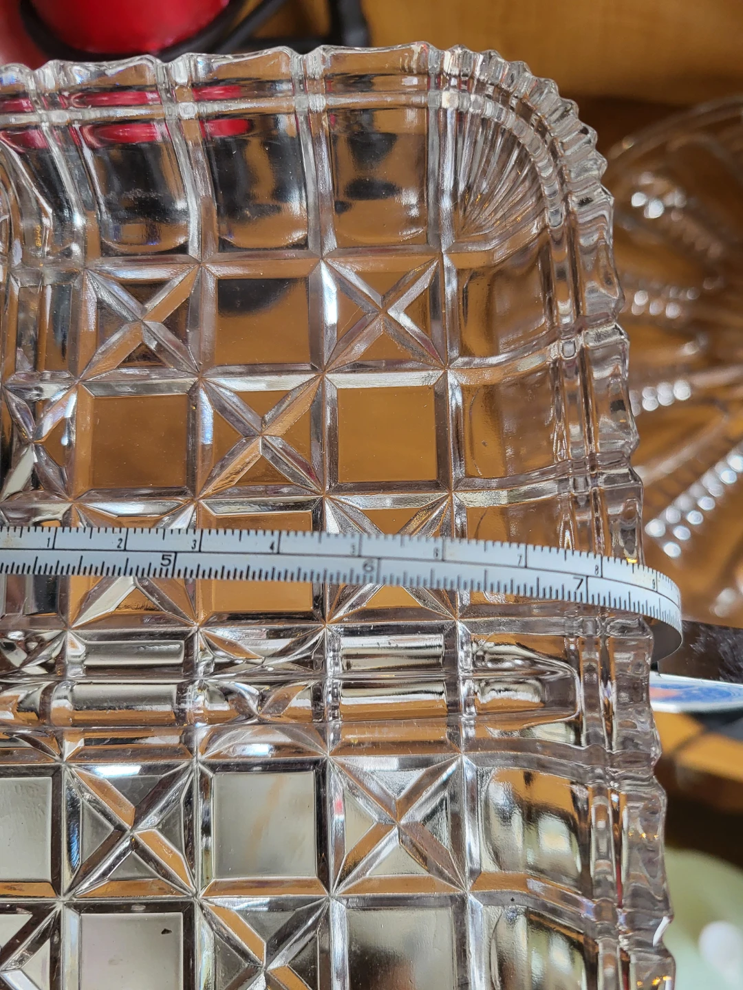 Crystal Serving Tray Set - photo 3