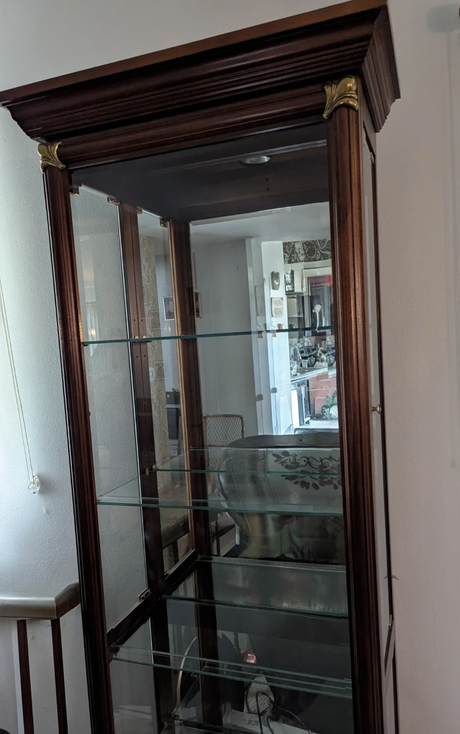 Cherry Curio Cabinet