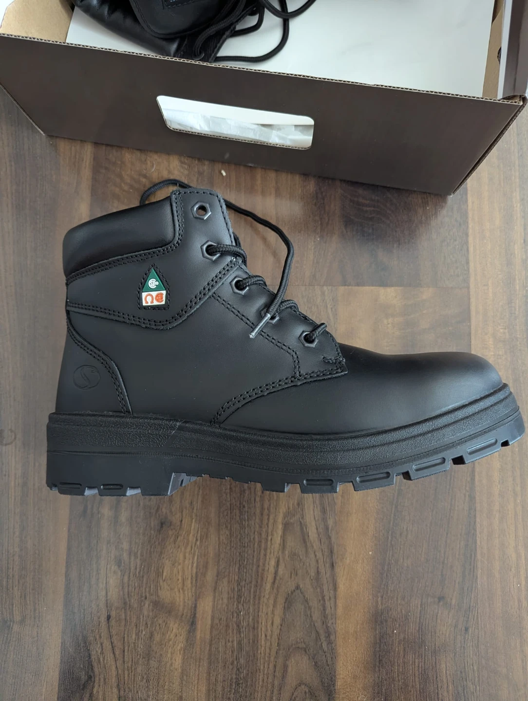 Sidewinder 618 GTB Work Boots - Black - Size 7.5 - photo 3