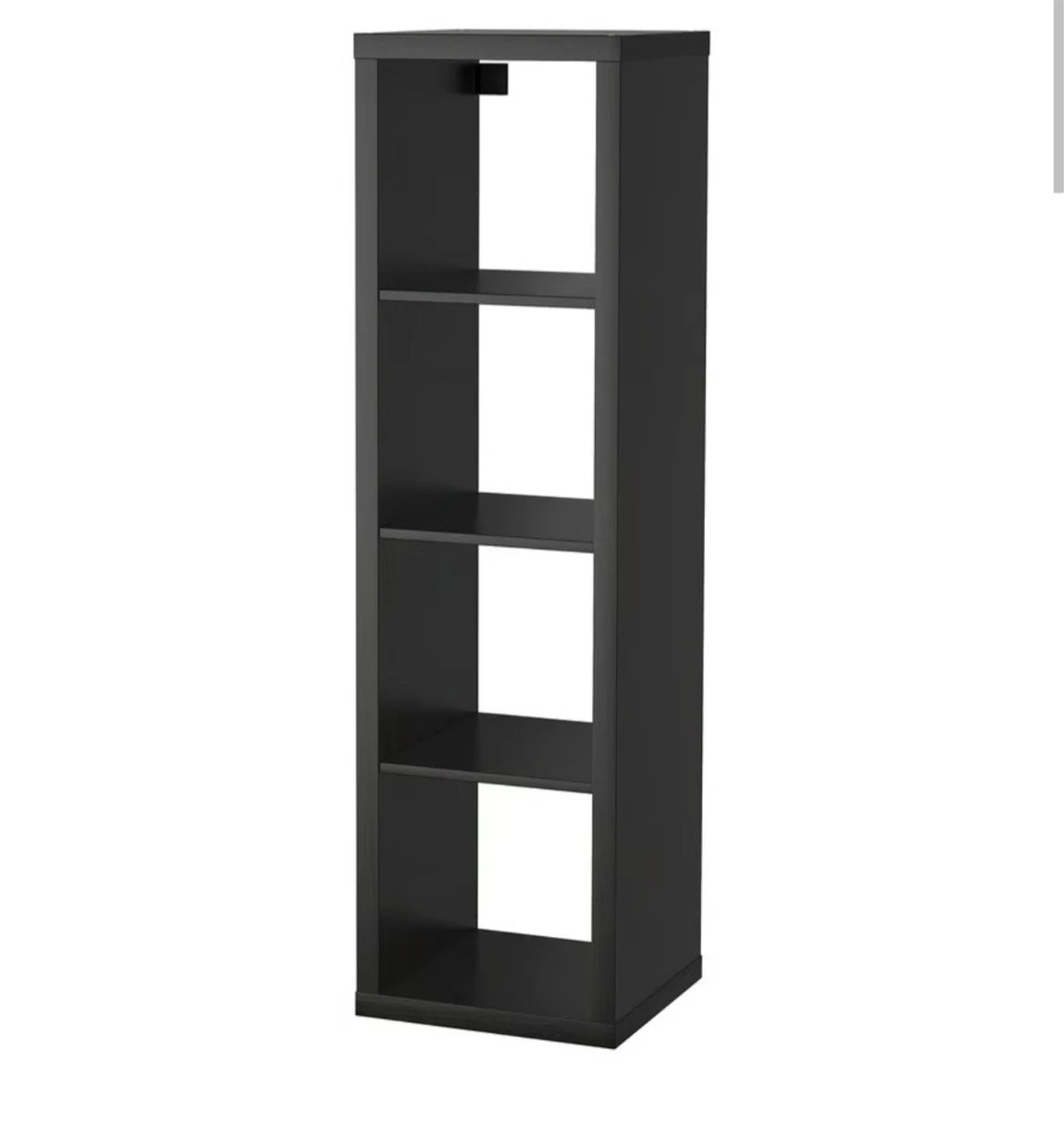 IKEA KALLAX Shelf Unit - Black-Brown