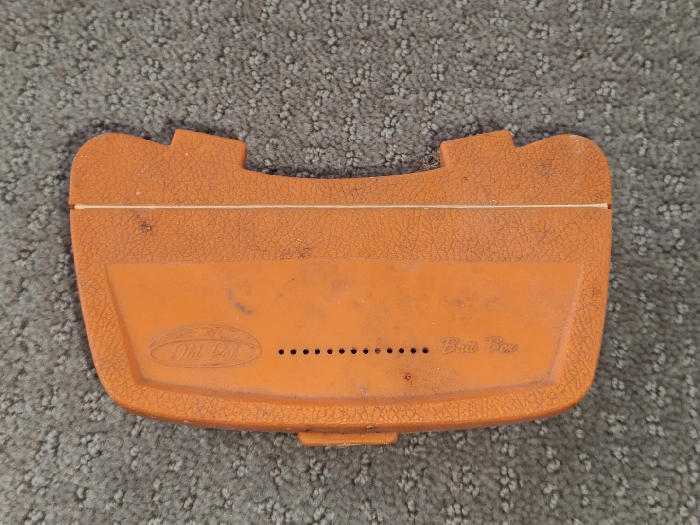 Old Pal One Compartment Fishing Bait Box - photo 2
