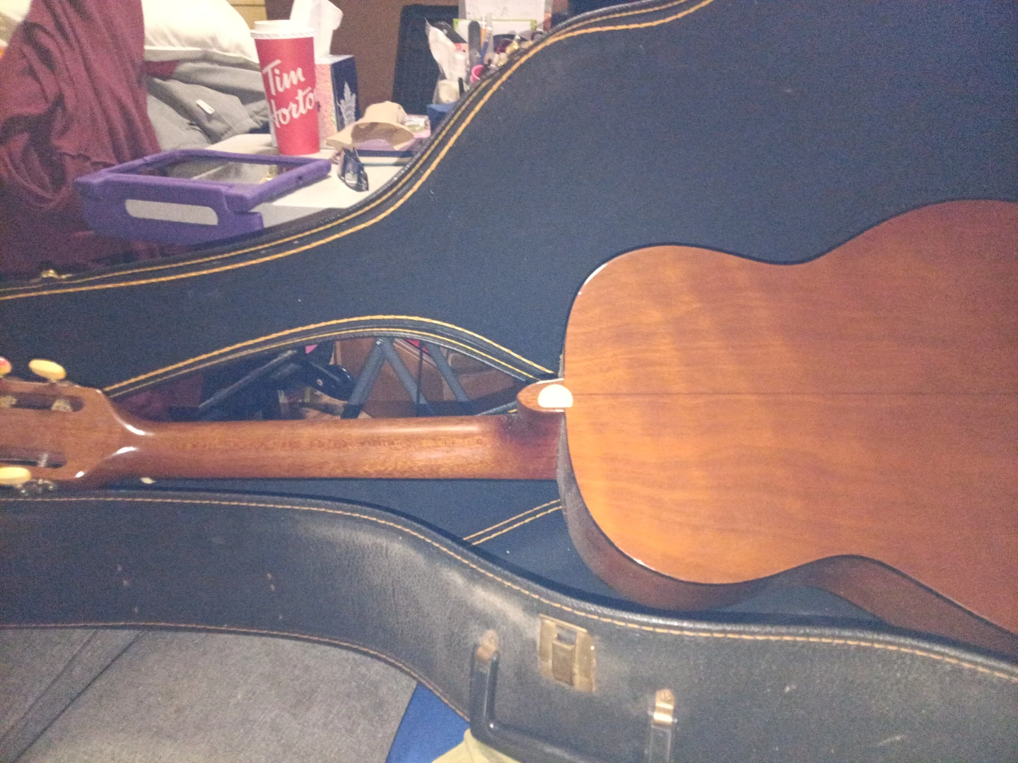 Hondo H01 Acoustic Guitar with Case - photo 3
