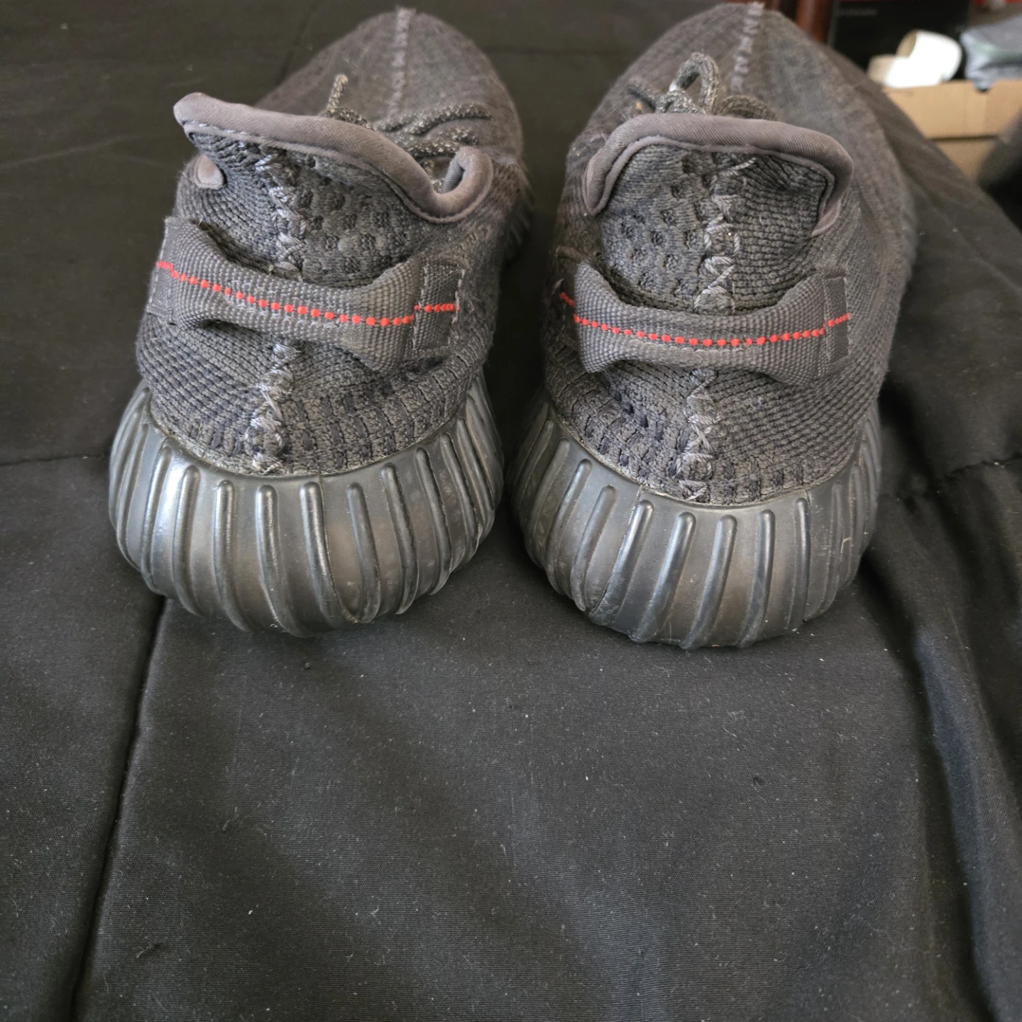 Adidas Yeezy Boost 350 V2 "Core Black" Men's Shoes - photo 3