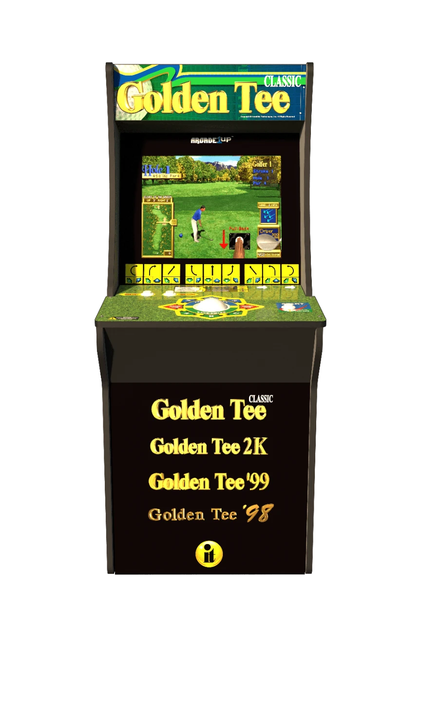 Arcade 1Up Golden Tee & Final Fight - photo 2