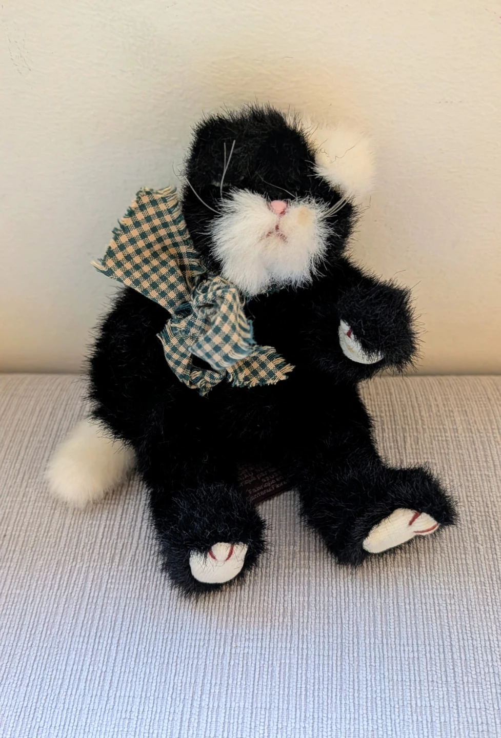 Boyds Bear Black Cat Plush Toy