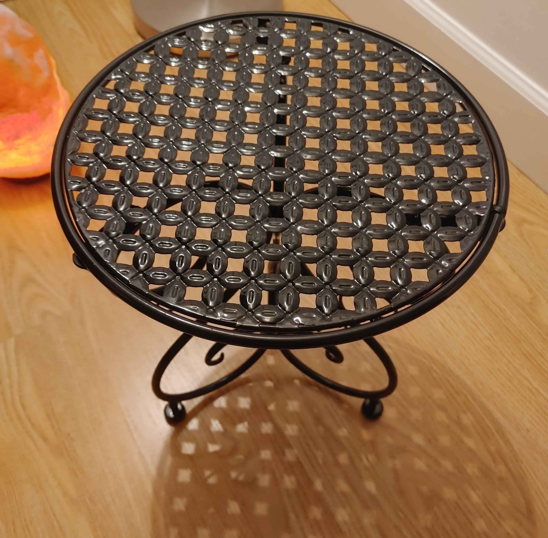 Black Metal Plant Stand - photo 3