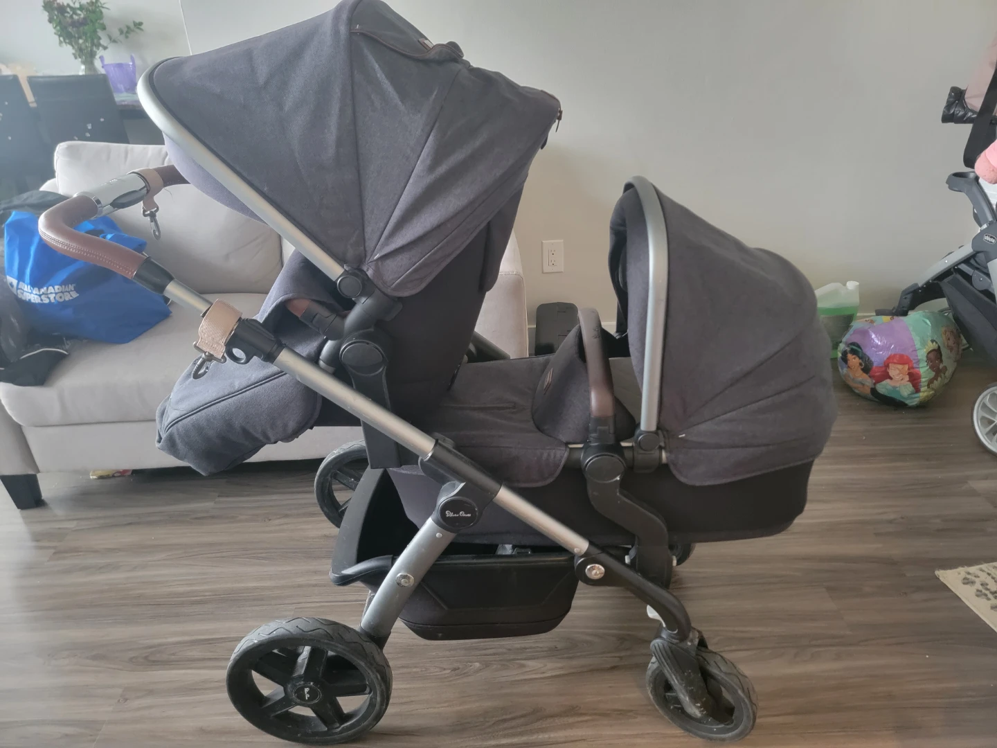 Silver Cross Wave Tandem Double Stroller