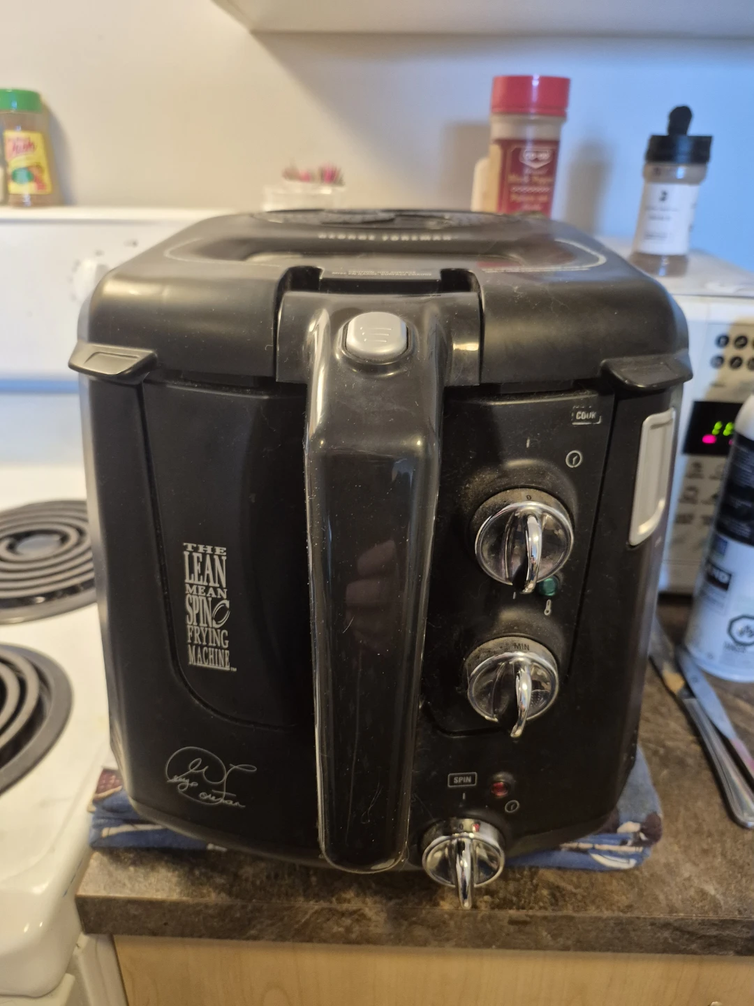 George Foreman Lean Mean Fat Reducing Grilling Machine