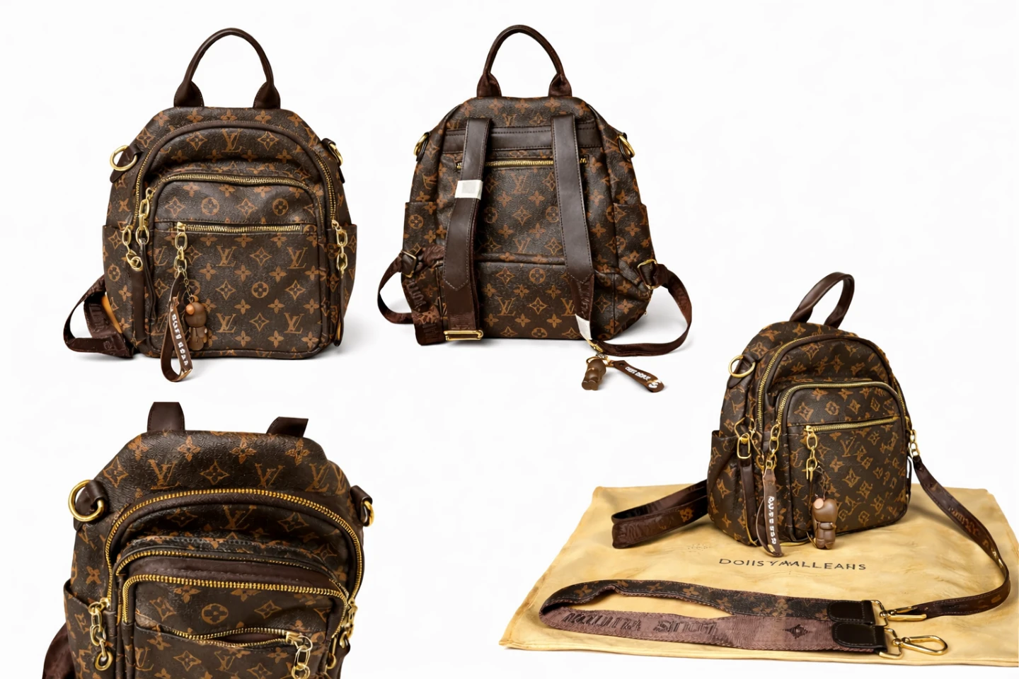 LV Inspired Mini Backpack – Stylish & Functional