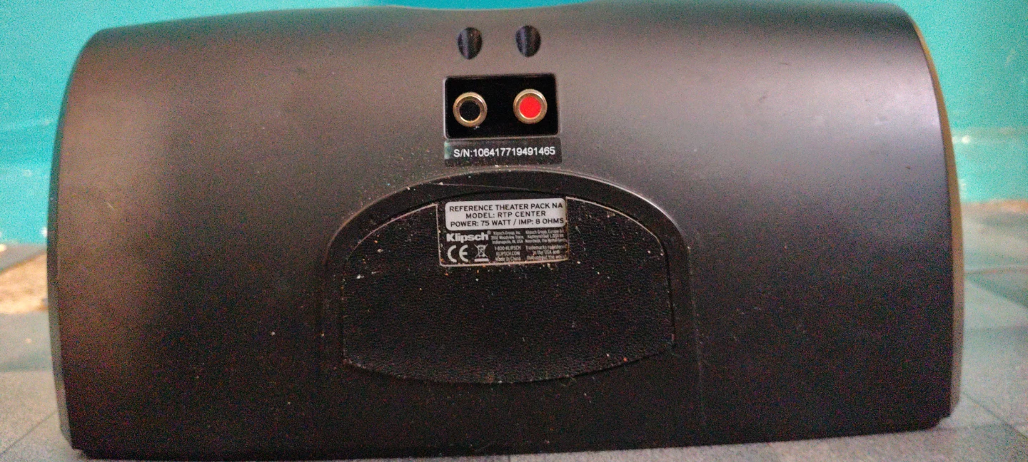 Klipsch Reference Theater Pack Center Speaker - photo 3