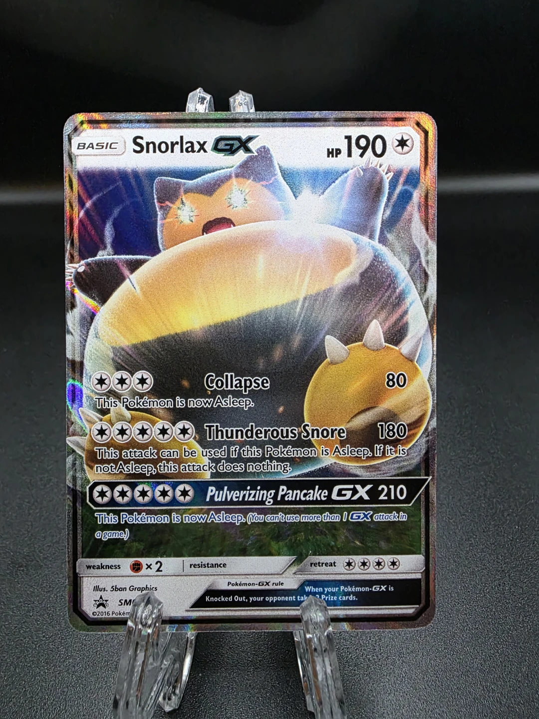Snorlax GX Pokémon Card