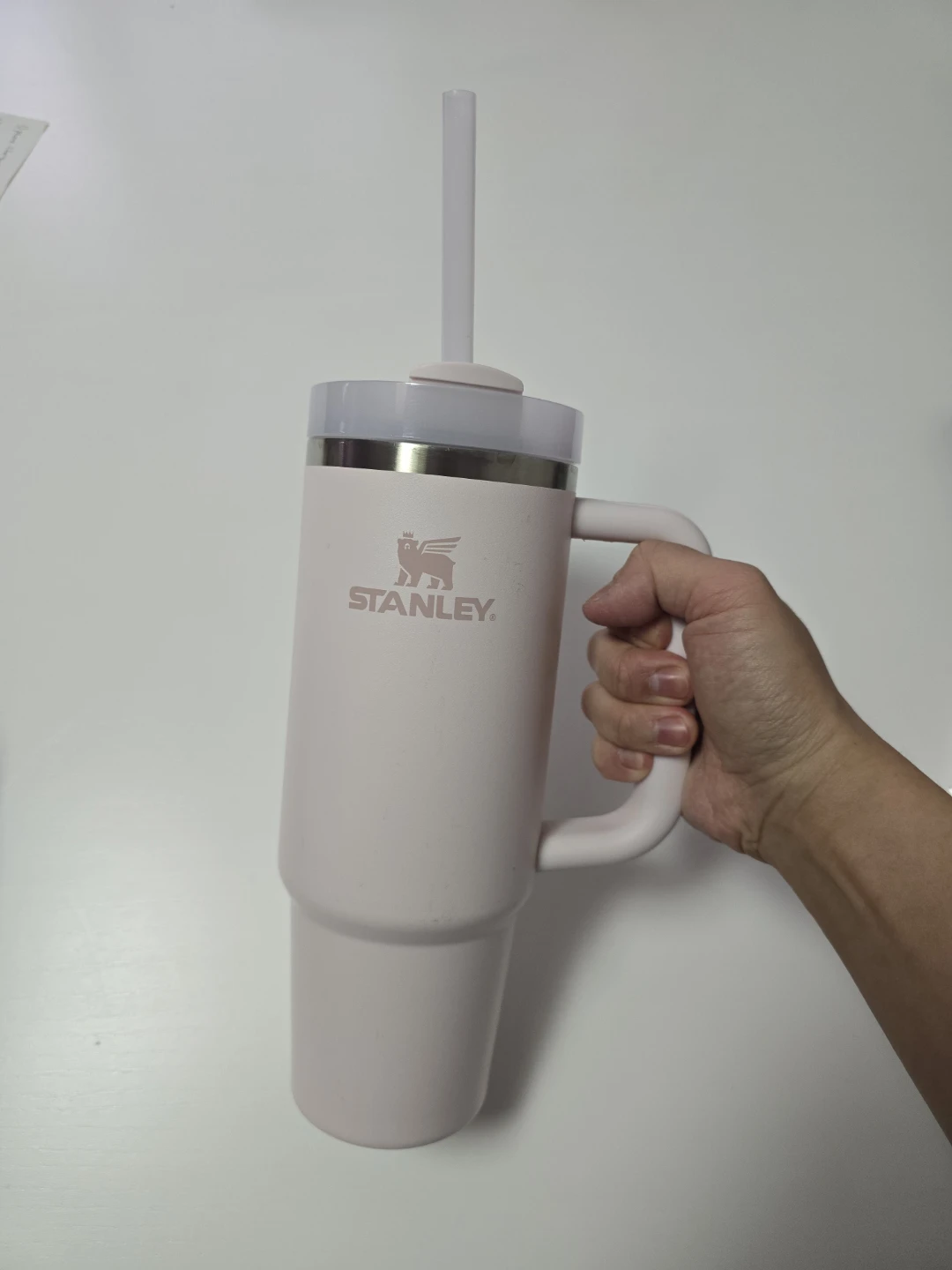 Stanley Quencher H2.0 30 oz - Rose Quartz + Straw Covers x6 - photo 2