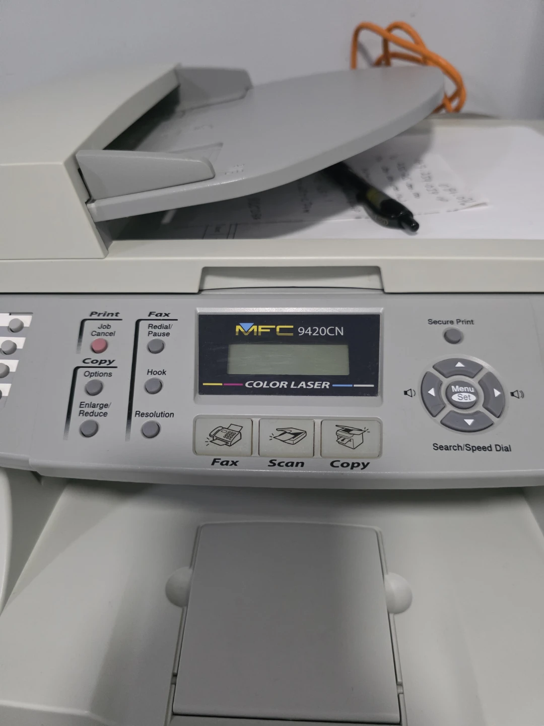 Brother MFC-9420CN Color Laser All-In-One Printer Fax - photo 3